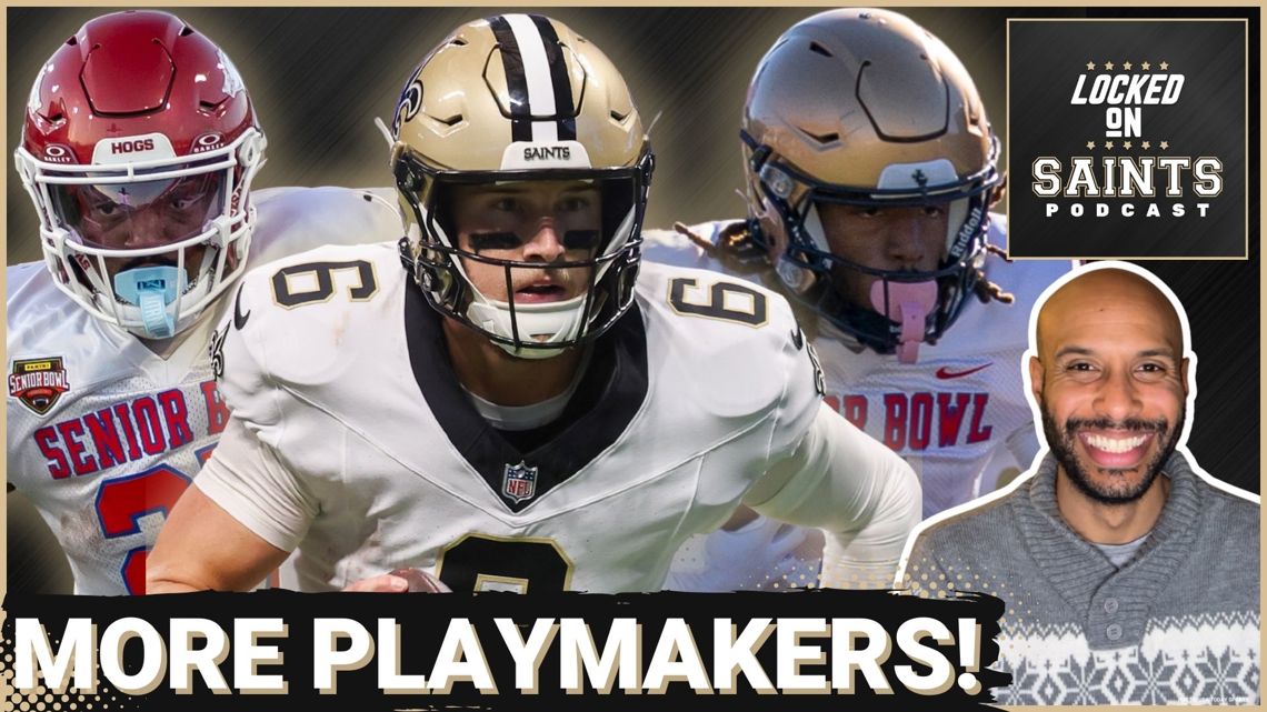 JUICED: New Orleans Saints Can Surround Tyler Shough With PLAYMAKERS And Protection From Senior Bowl