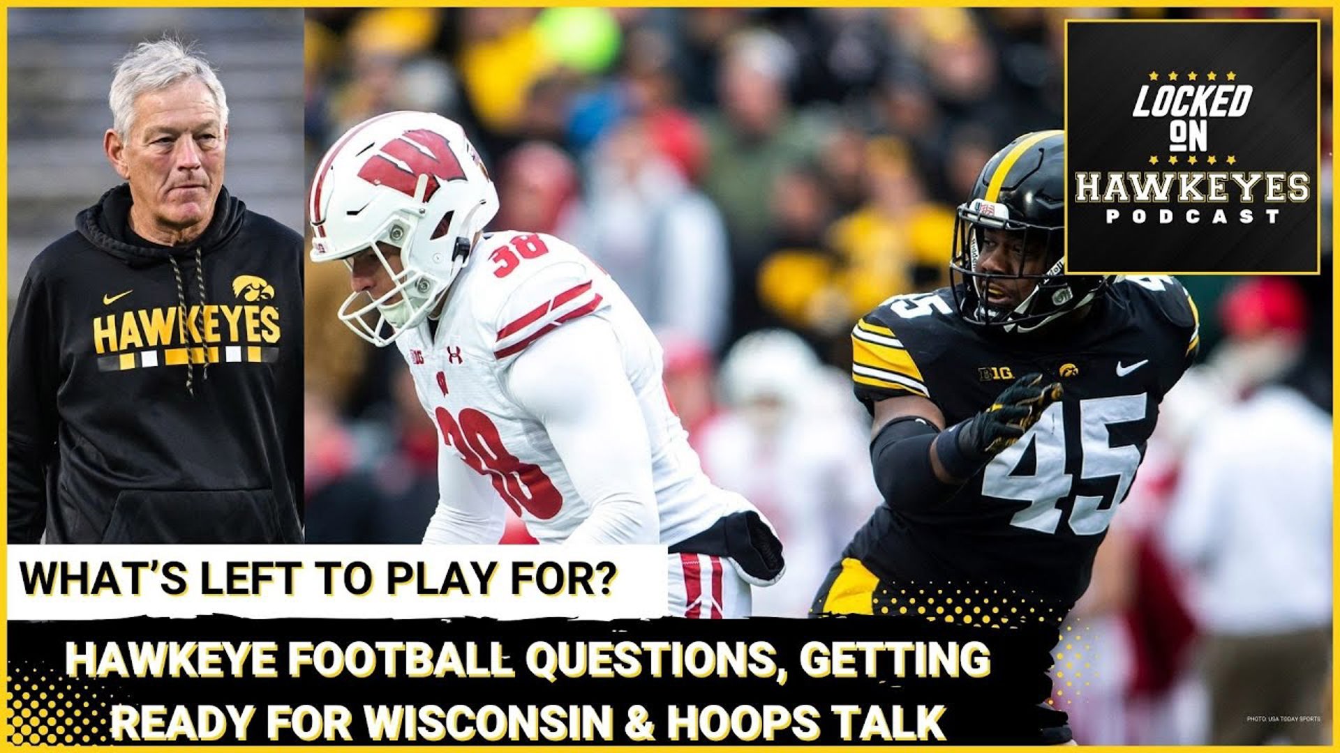 Iowa Hawkeyes' New Quarterback: A Game-Changer or Just Hype? Wisconsin preview & Hawkeye Hoops talk