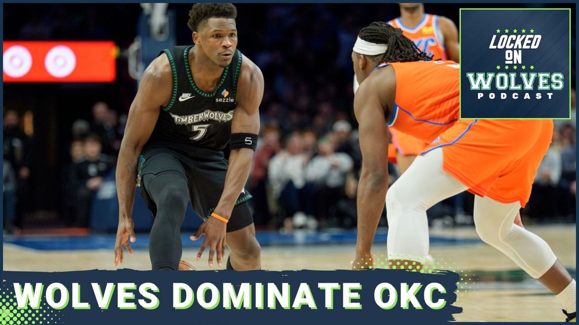 DOMINANCE: Minnesota Timberwolves BLANKET Thunder with PHYSICAL Defense | Anthony Edwards Shines