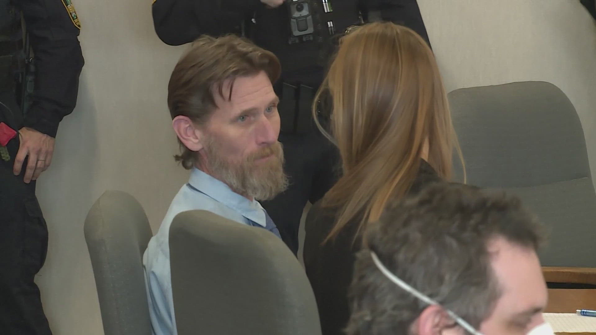 Eaton pleaded not guilty to three counts of attempted murder, and has been held without bail since he was arrested last year at his Burlington apartment. 