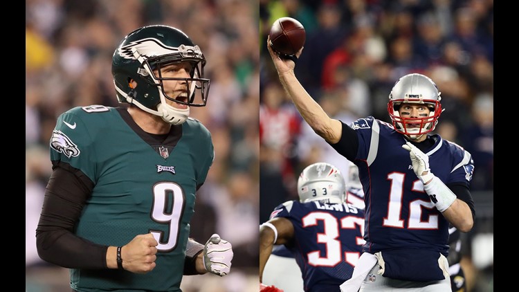 Super Bowl LII matchup: Patriots vs. Eagles