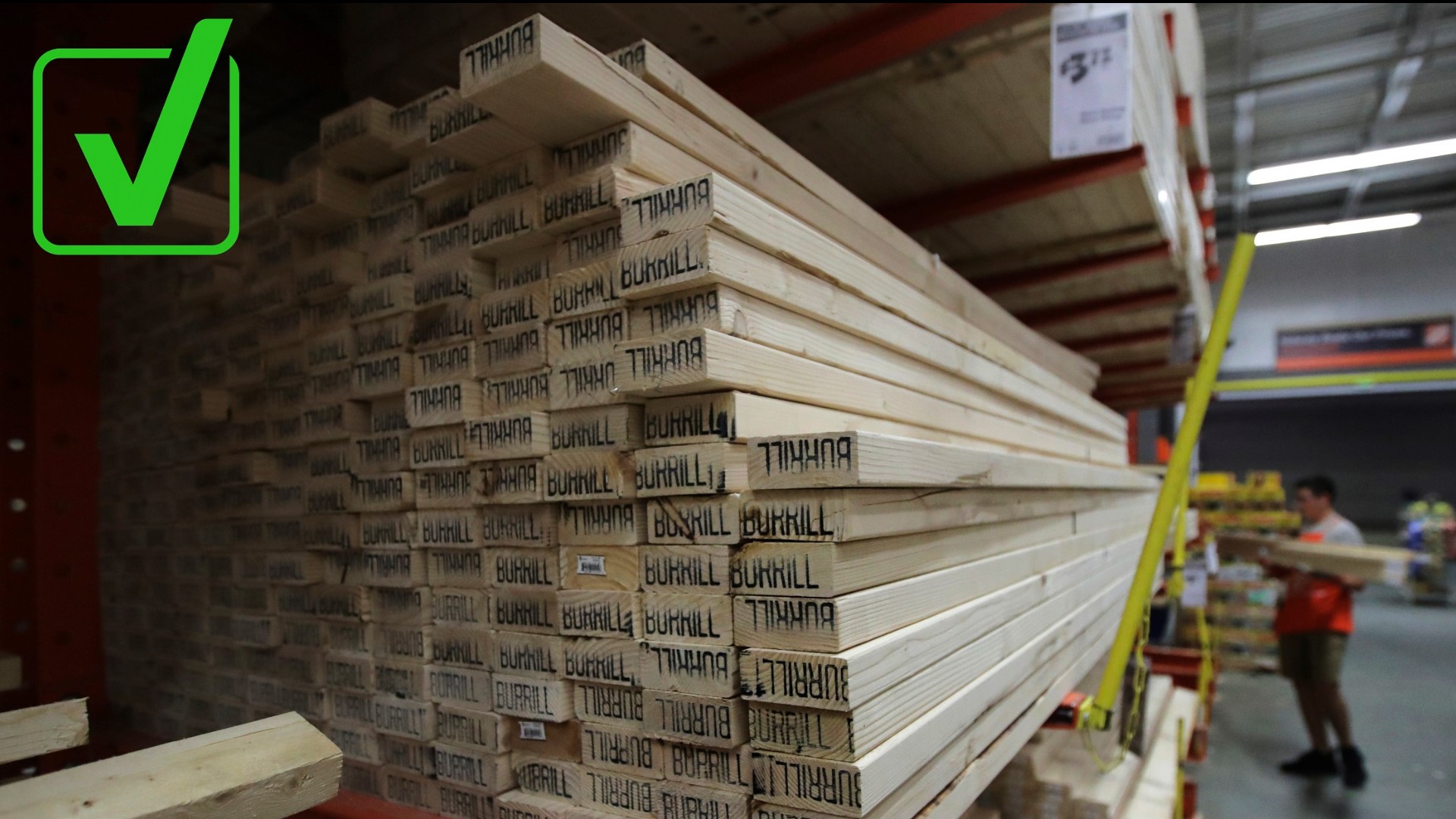 Videos shared on TikTok recently claim the lumber shortage was created to boost profits in the lumber industry.