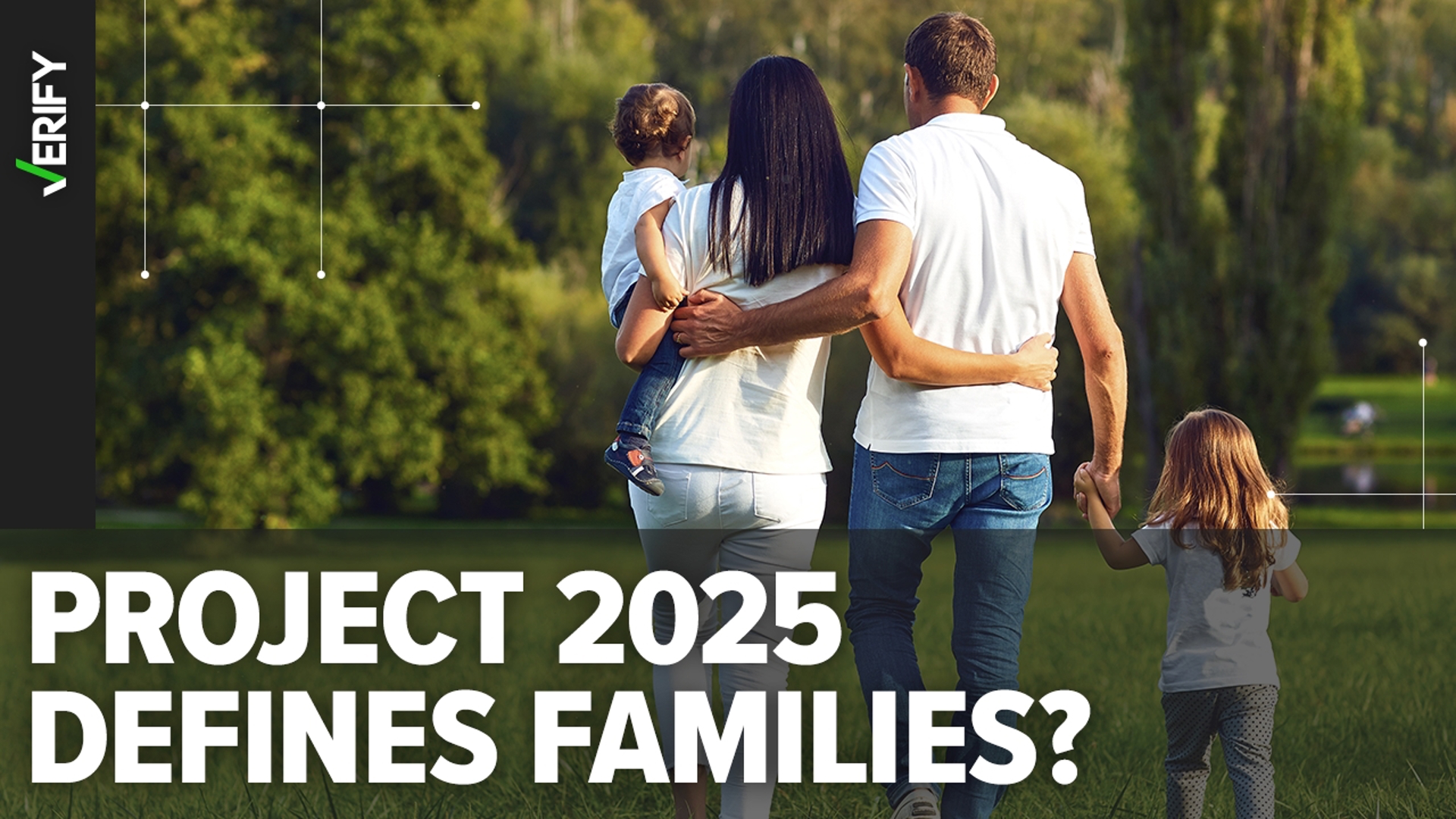 Posts online claim that on page 451, Project 2025 defines a family as a man who works and a woman who stays home.