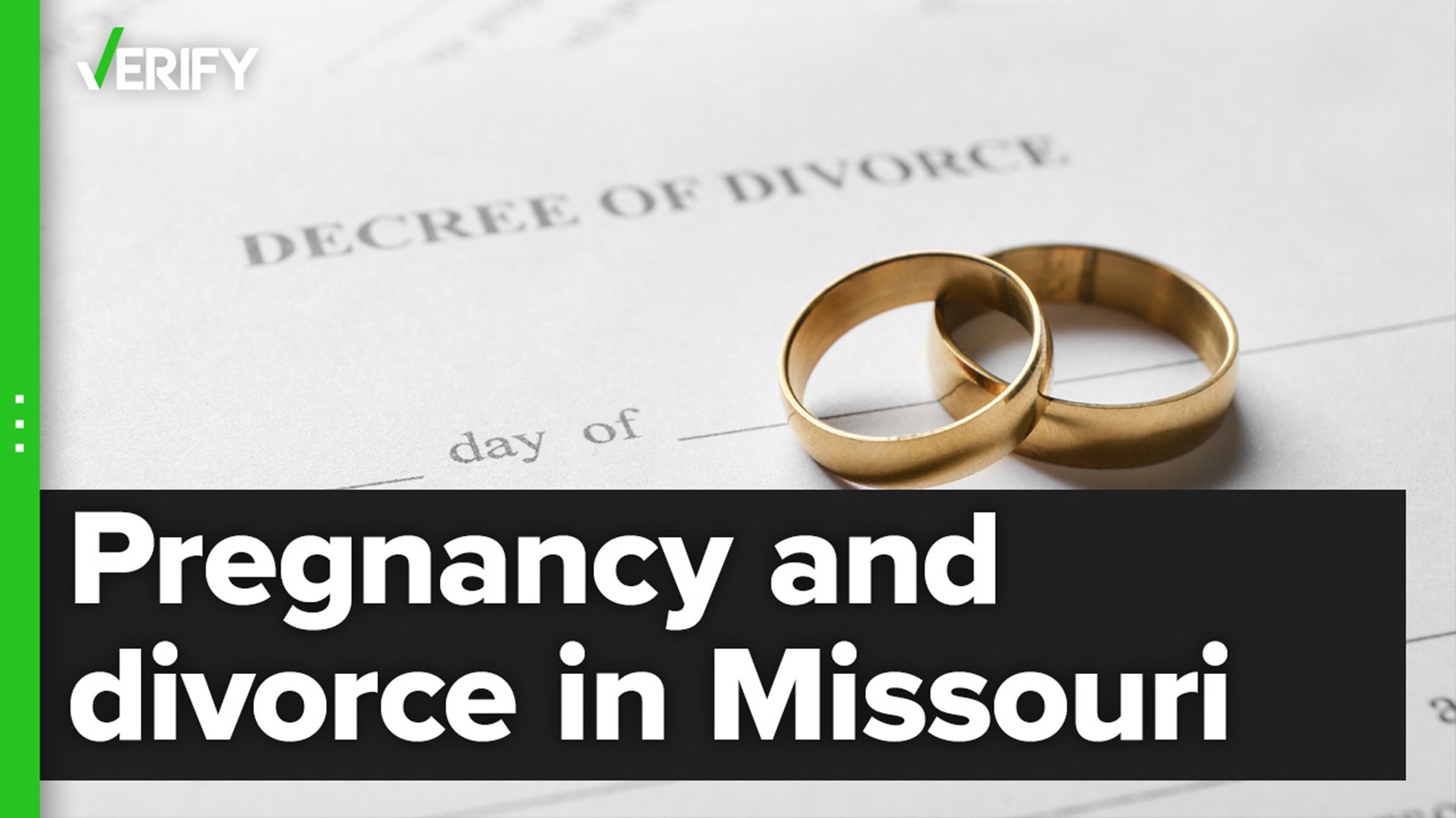 A divorce cannot be legally finalized in Missouri if the wife is pregnant, but spouses can still begin certain aspects of the divorce process.