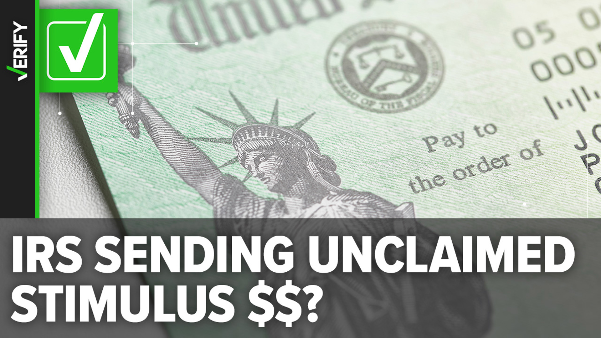 Is the IRS sending out unclaimed stimulus payments? cbs19.tv