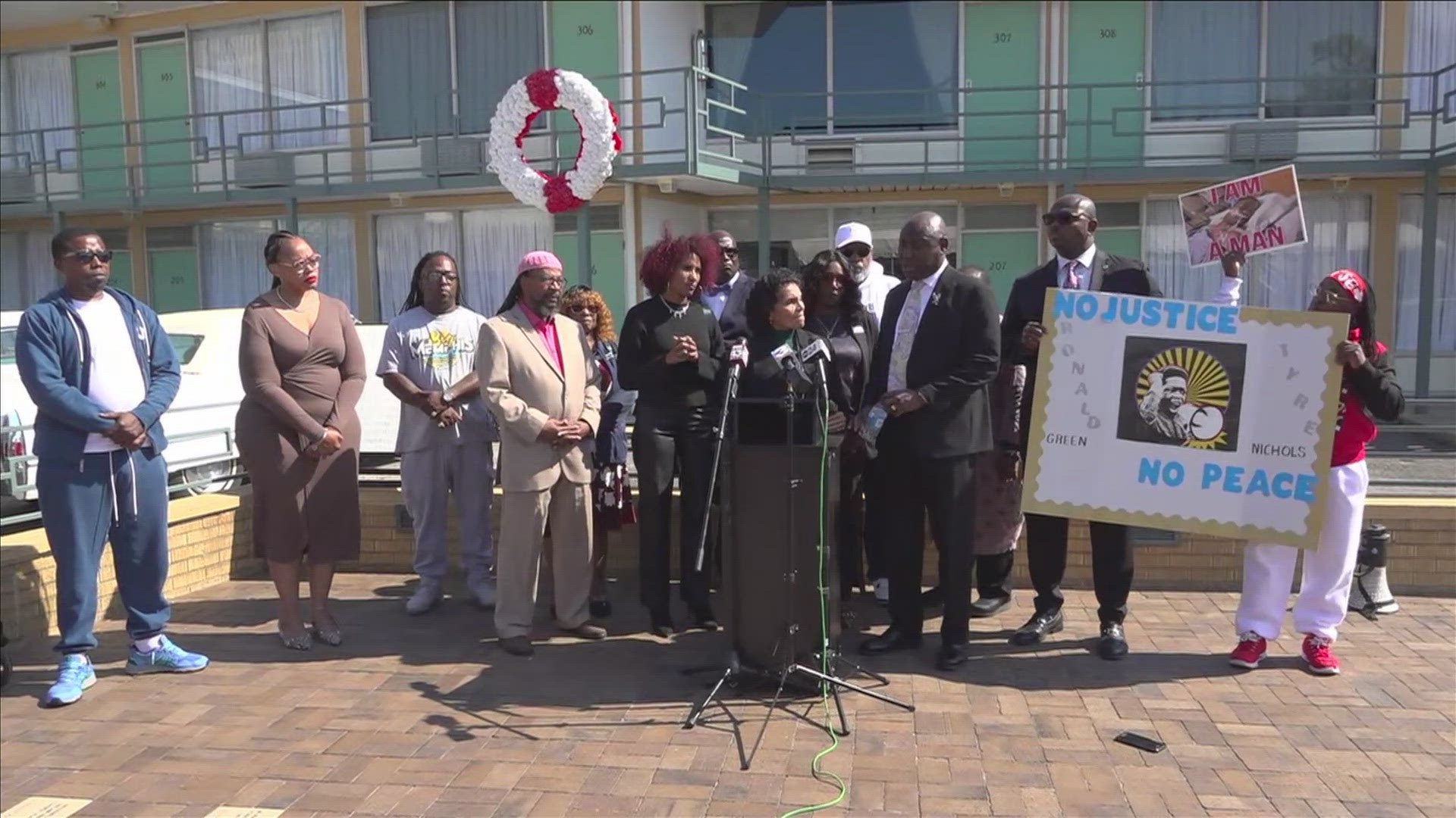 Civil rights attorney Ben Crump and the family of Tyre Nichols joined the family of another man who died in police custody in Louisiana - Ronald Greene.