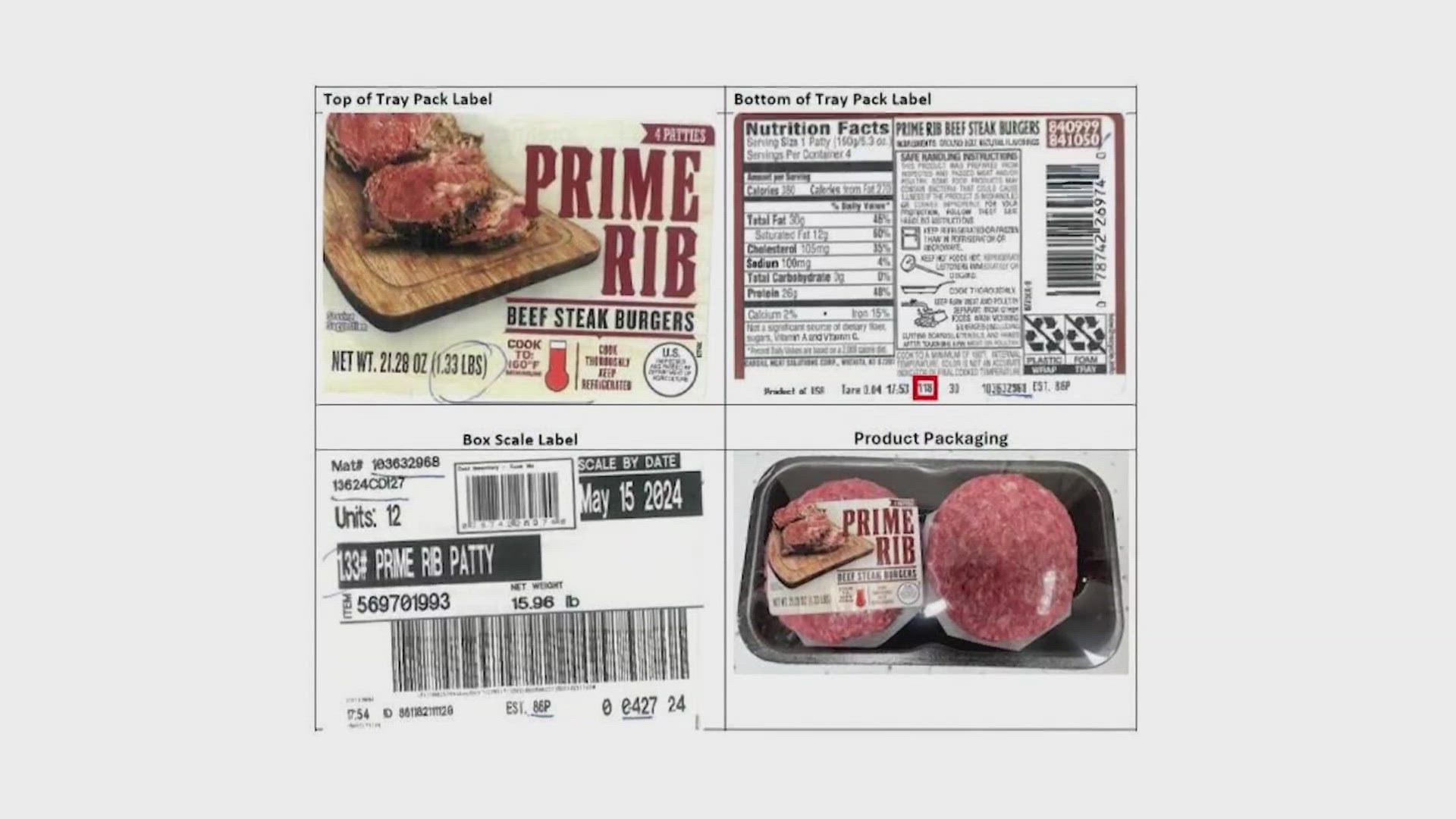 Over 16,000 pounds of Walmart ground beef have been recalled from stores across the country.