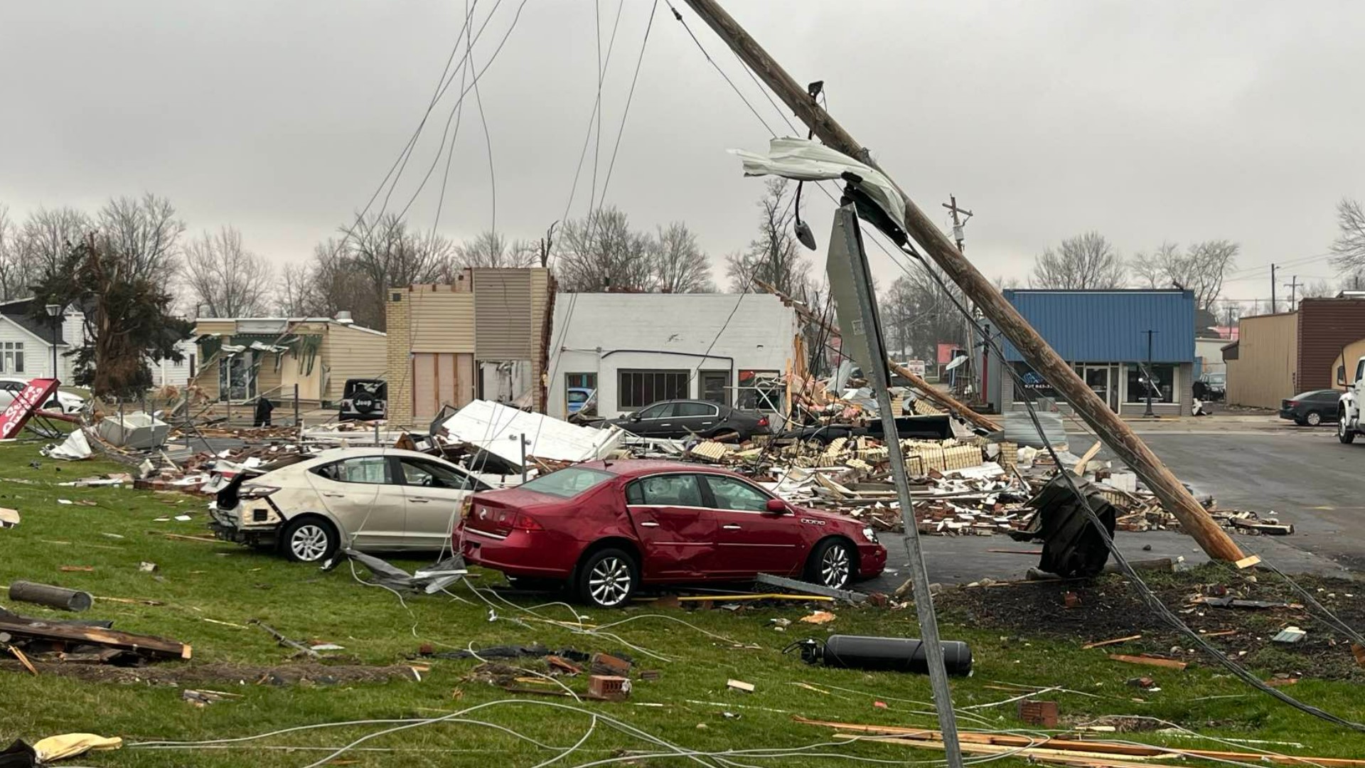 Authorities identified two victims killed as an EF3 tornado ripped through areas of Logan County on Thursday.