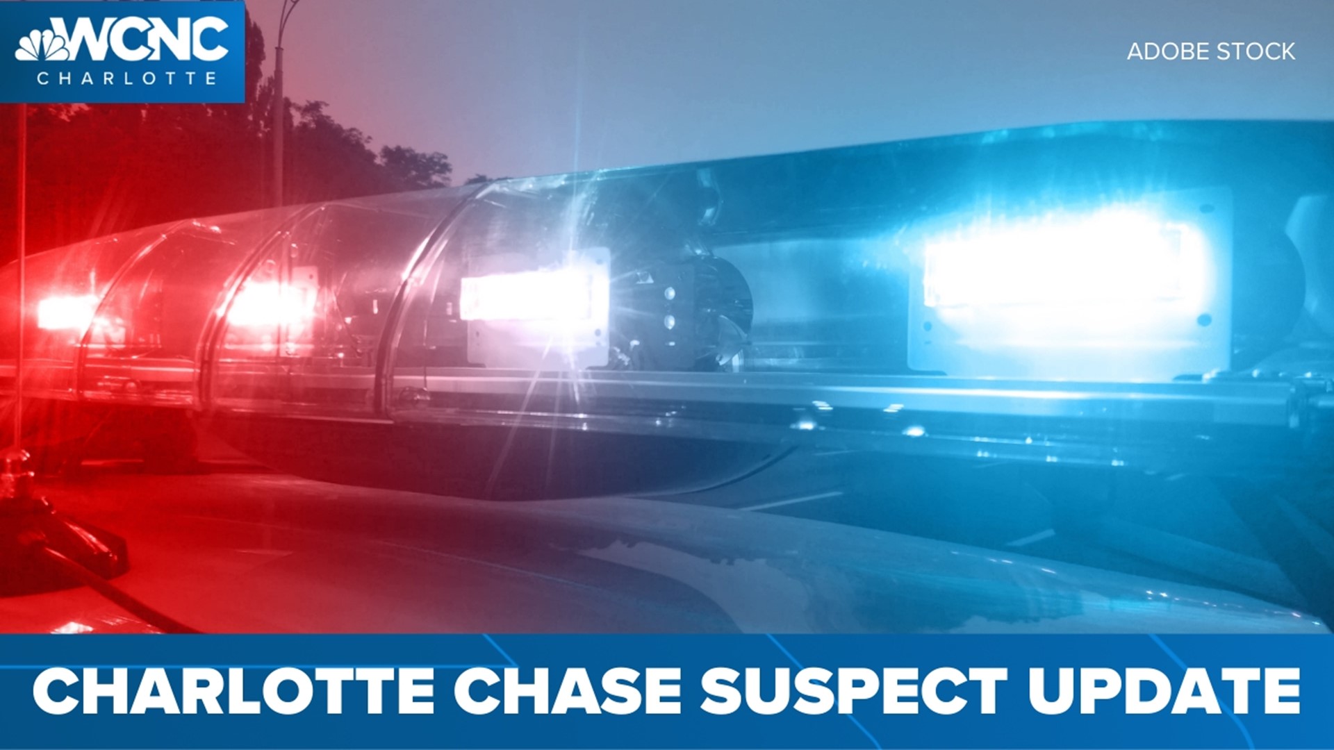 An update this afternoon to the man at the center of this week's chase through charlotte.