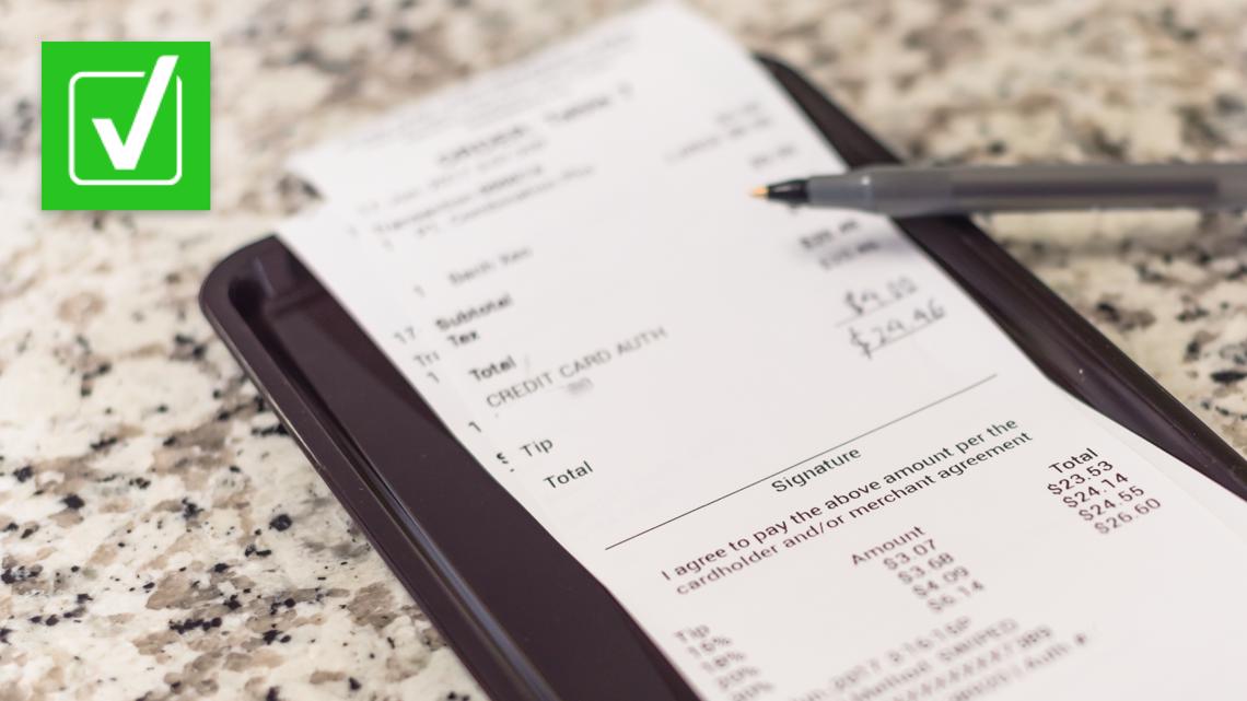 Gary Mauney A restaurant can mandate a fee if they show service charges? | cbs19.tv