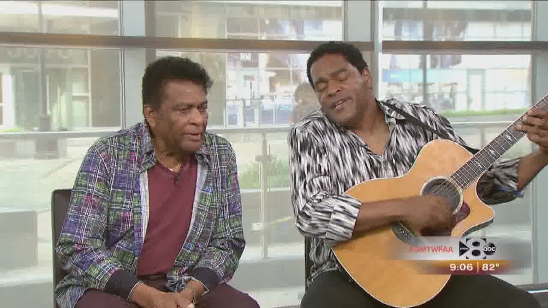 Charley Pride and his Son Dion