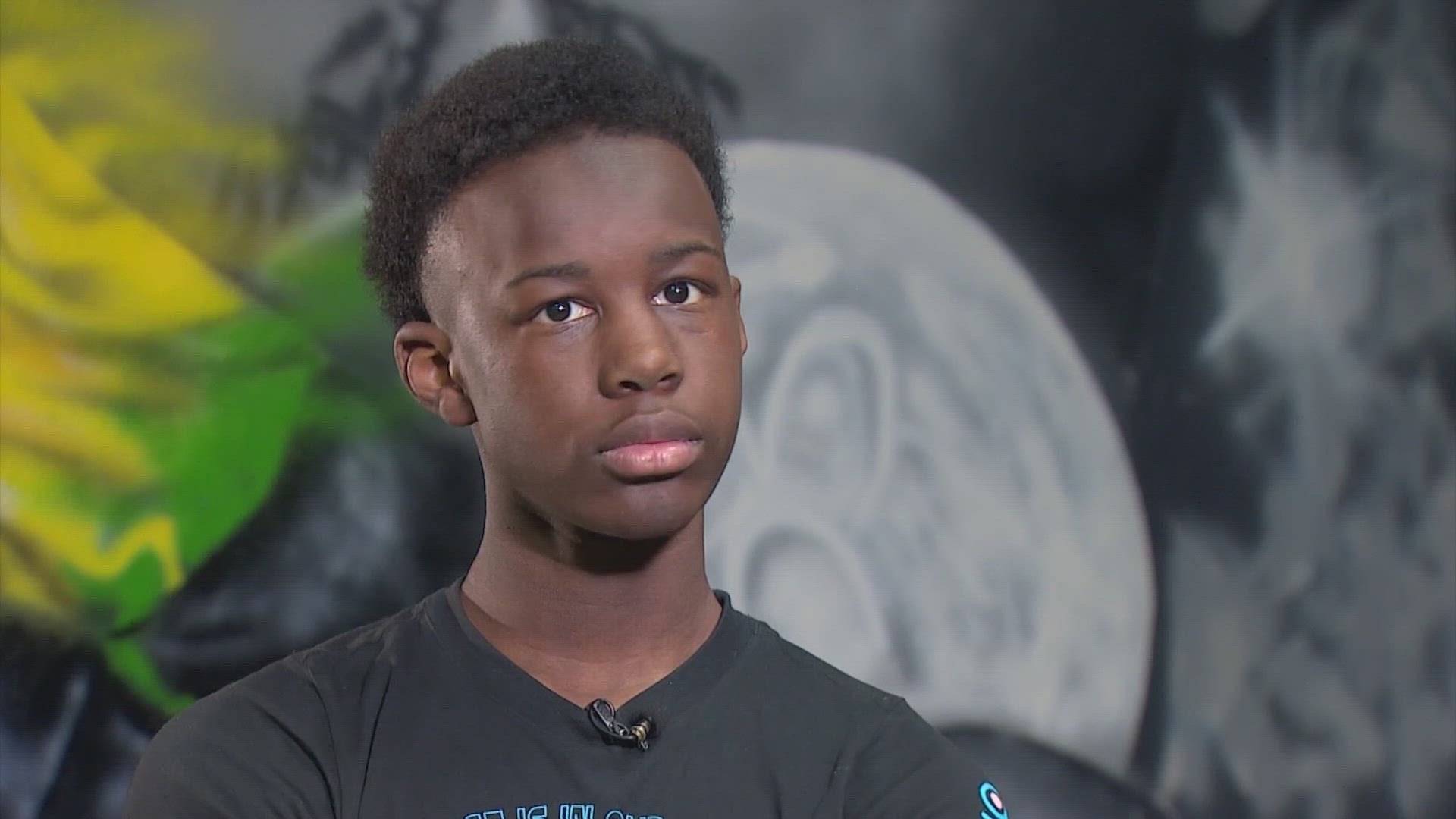 An athlete hoping to play college football, Tevaughnn has been in and out of foster care for the last eight years.