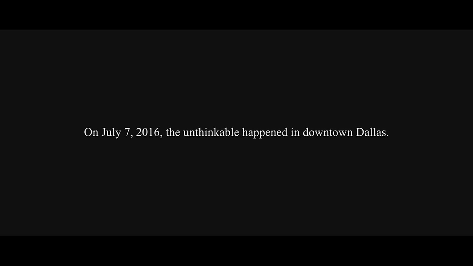 WFAA photographer Josh Stephen was in downtown Dallas following the protest on the evening of 7/7. This is how he remembers that tragic night.