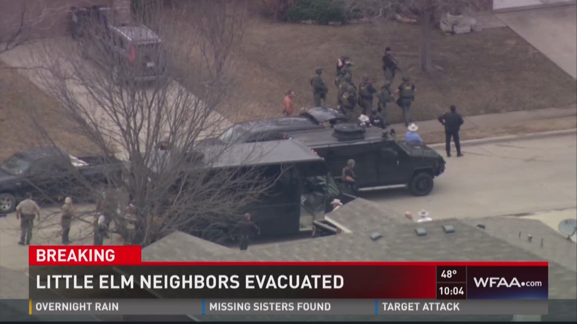 Little Elm neighbors evacuated