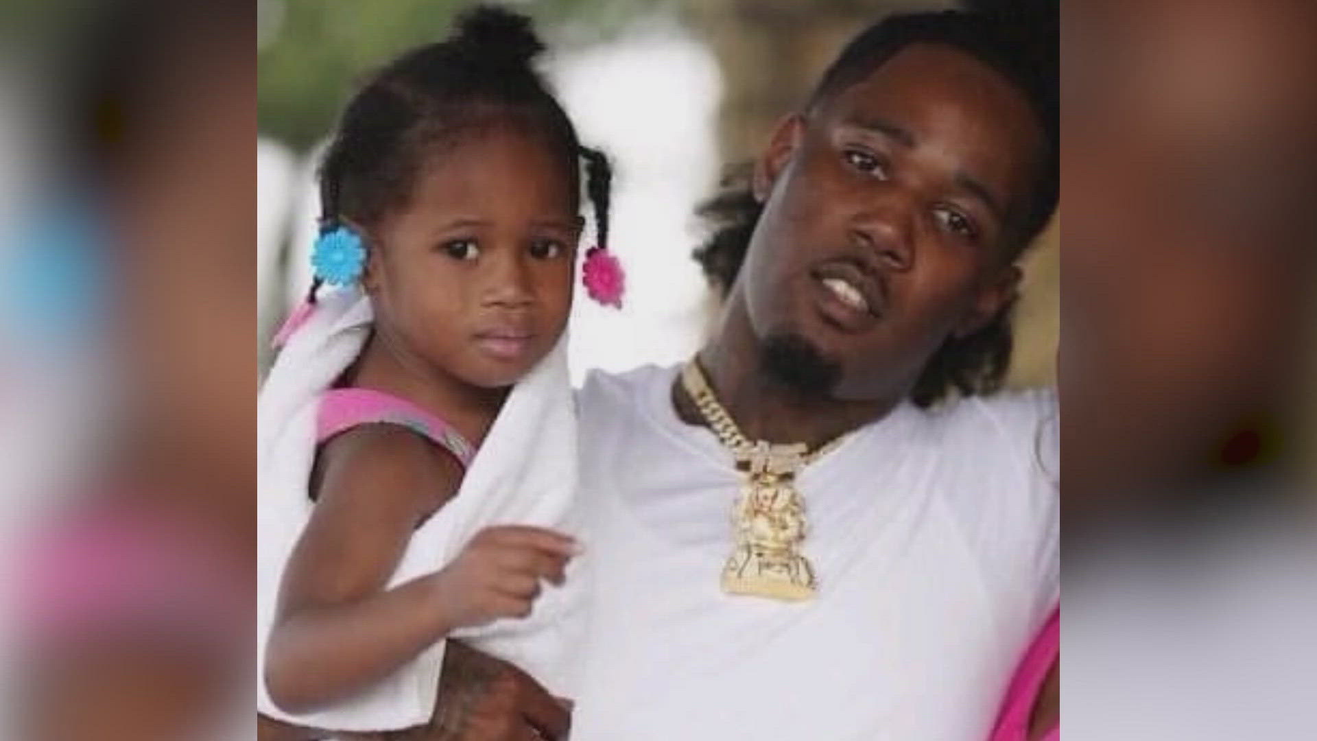 Fort Worth rapper Ronnie Sibley, also known as G$ Lil Ronnie, and his 5-year-old daughter R'mani Sibley were killed Monday at a car wash in Forest Hill.