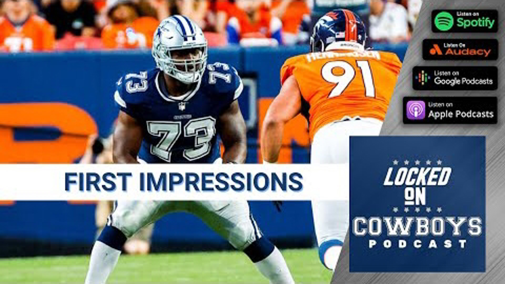 Marcus Mosher and Landon McCool of Locked On Cowboys give their first impressions of the rookie class for the Dallas Cowboys in their first preseason game.