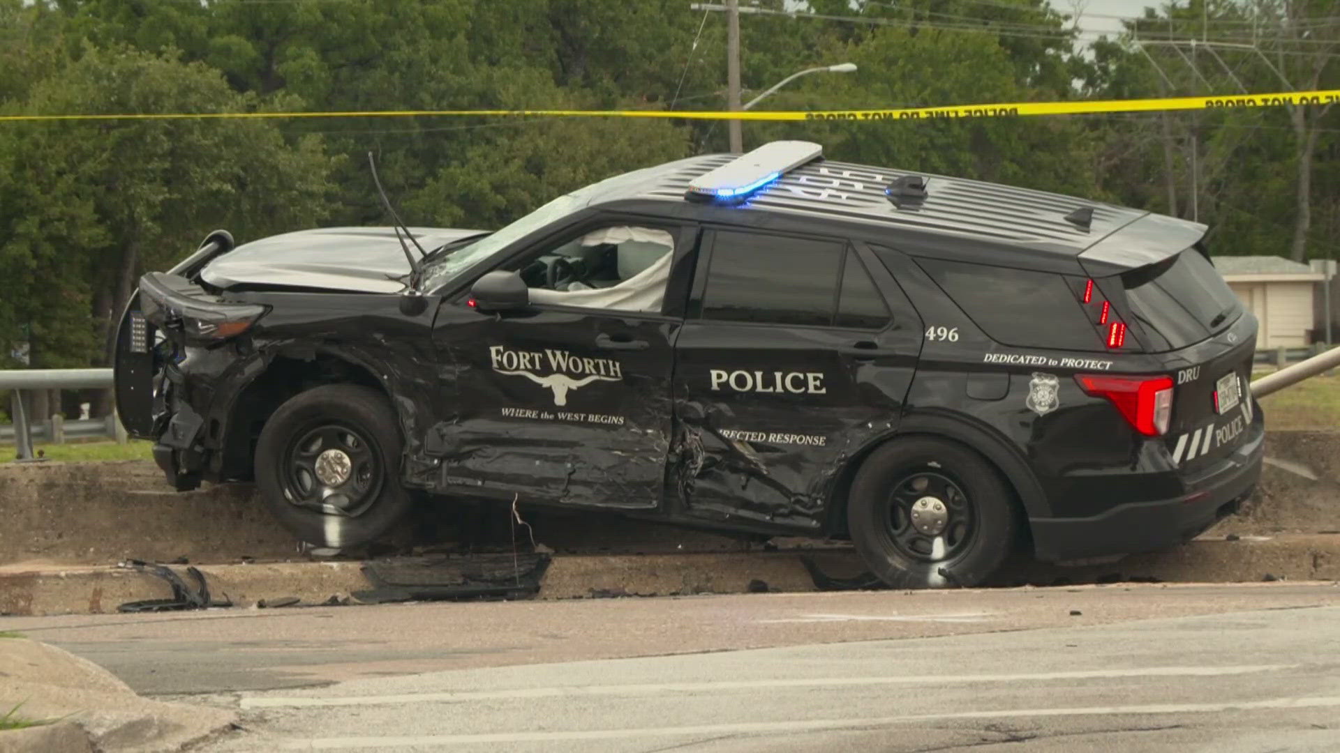 Two crashes in North Texas are causing concern for drivers. One involved a Fort Worth police officer. In the other, multiple people were ejected, including an infant