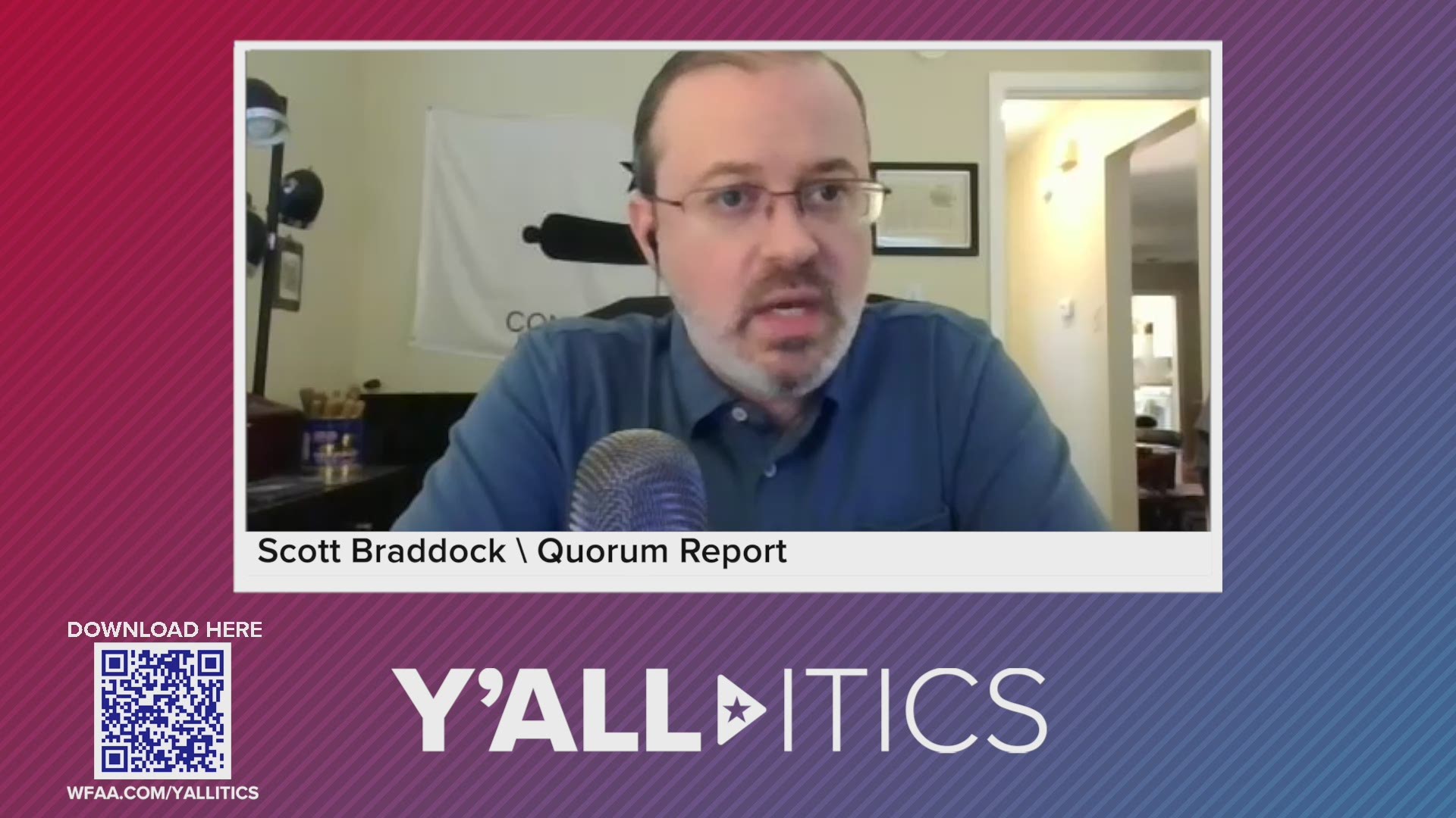 Scott Braddock, editor of The Quorum Report, is one of the most sourced journalists in Austin.