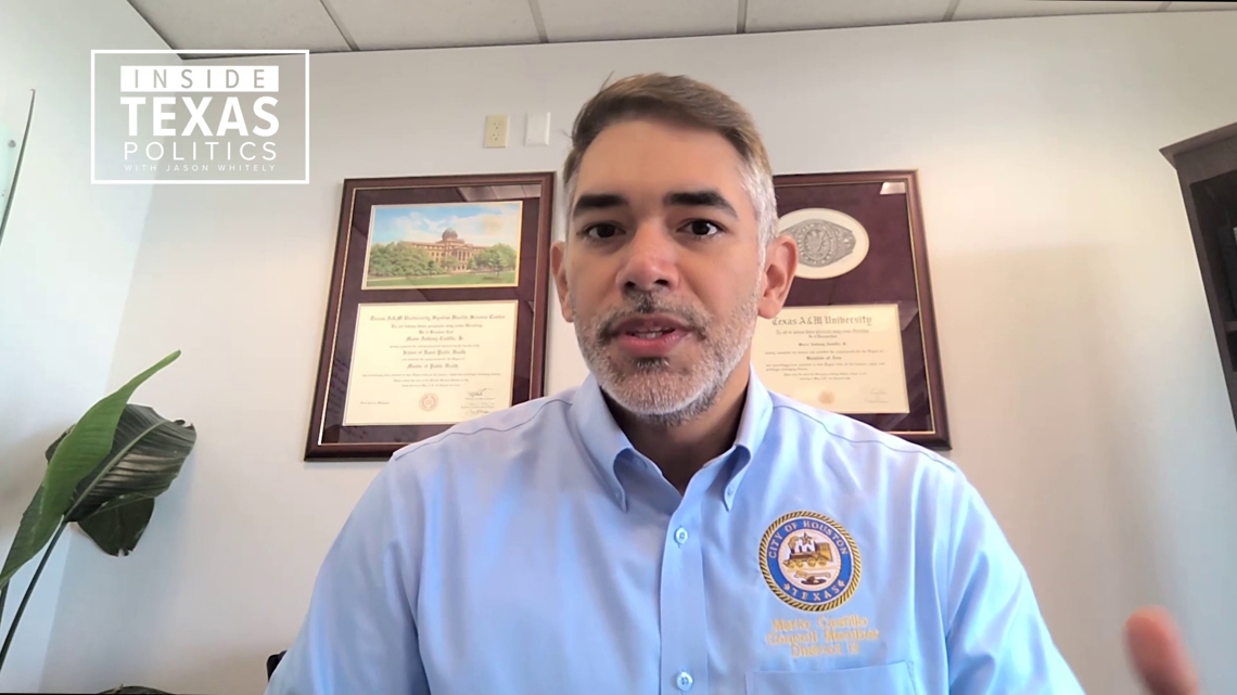 Inside Texas Politics | Full interview with Houston City Council member Mario Castillo