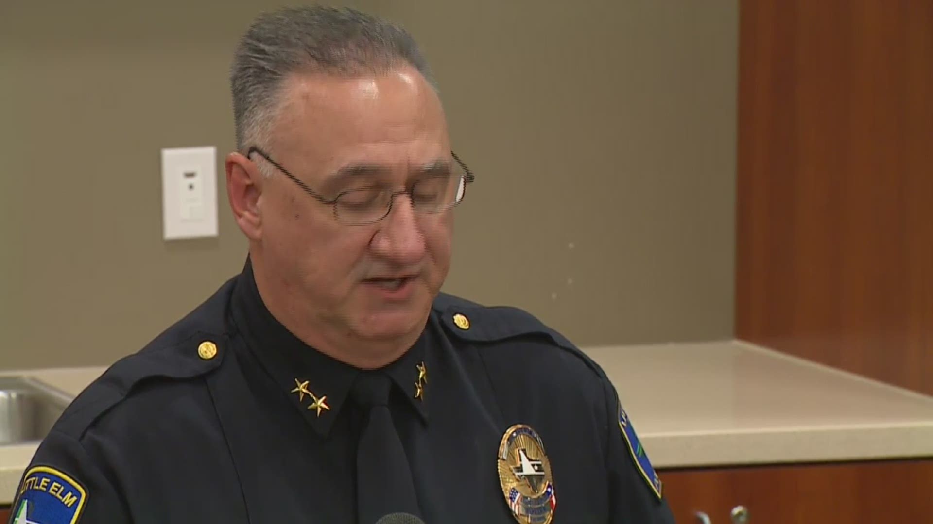 Press conference: Little Elm officer killed