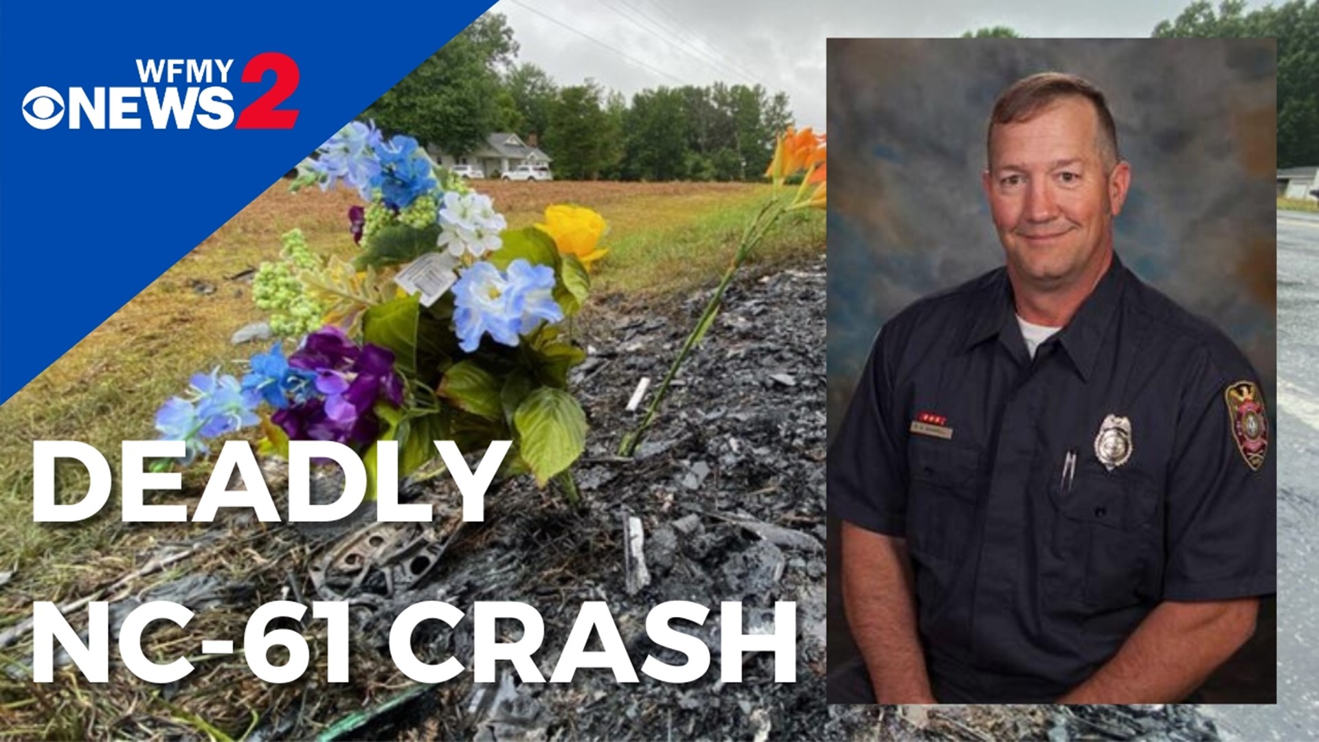 33-year GFD veteran Richard Murrell and two others were killed in a crash on NC 61 Saturday evening. Two others went to the hospital with serious injuries.