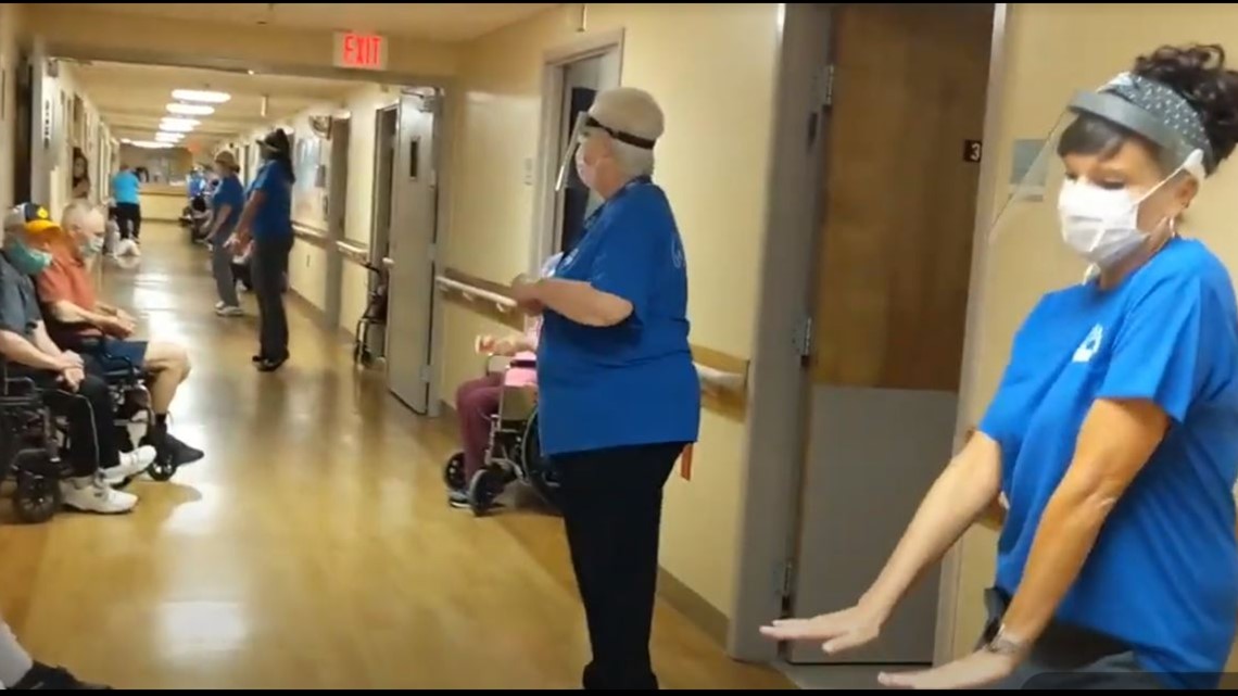 Doylestown nursing home lifts spirits with hallway dance