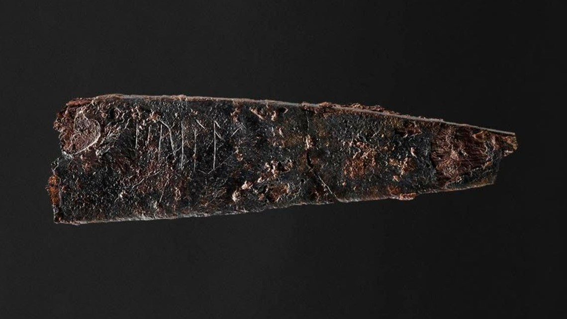 Denmark's oldest writing found etched onto a small iron knife - Vimarsana News