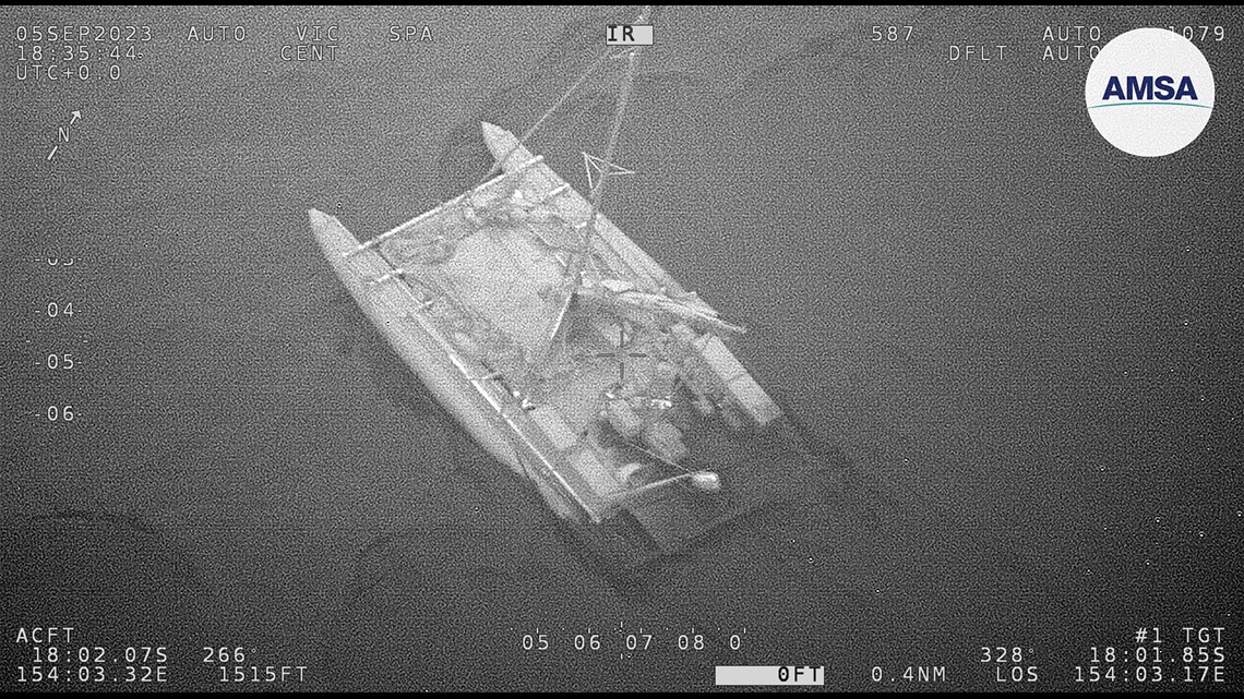 3 sailors reach land safely after sharks nearly sink catamaran - Vimarsana News