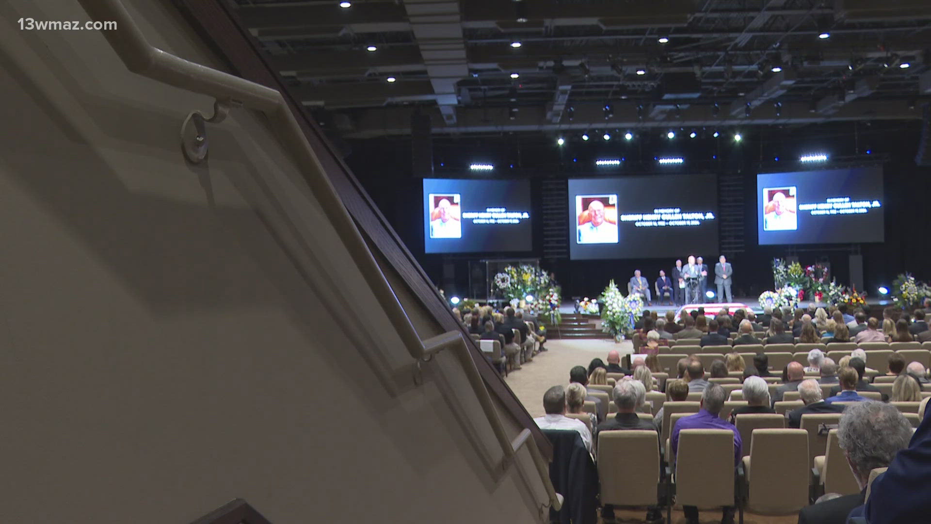 Several key figures from Talton's life, including Gov. Brian Kemp, were in attendance either to speak or celebrate the man they held so dearly.