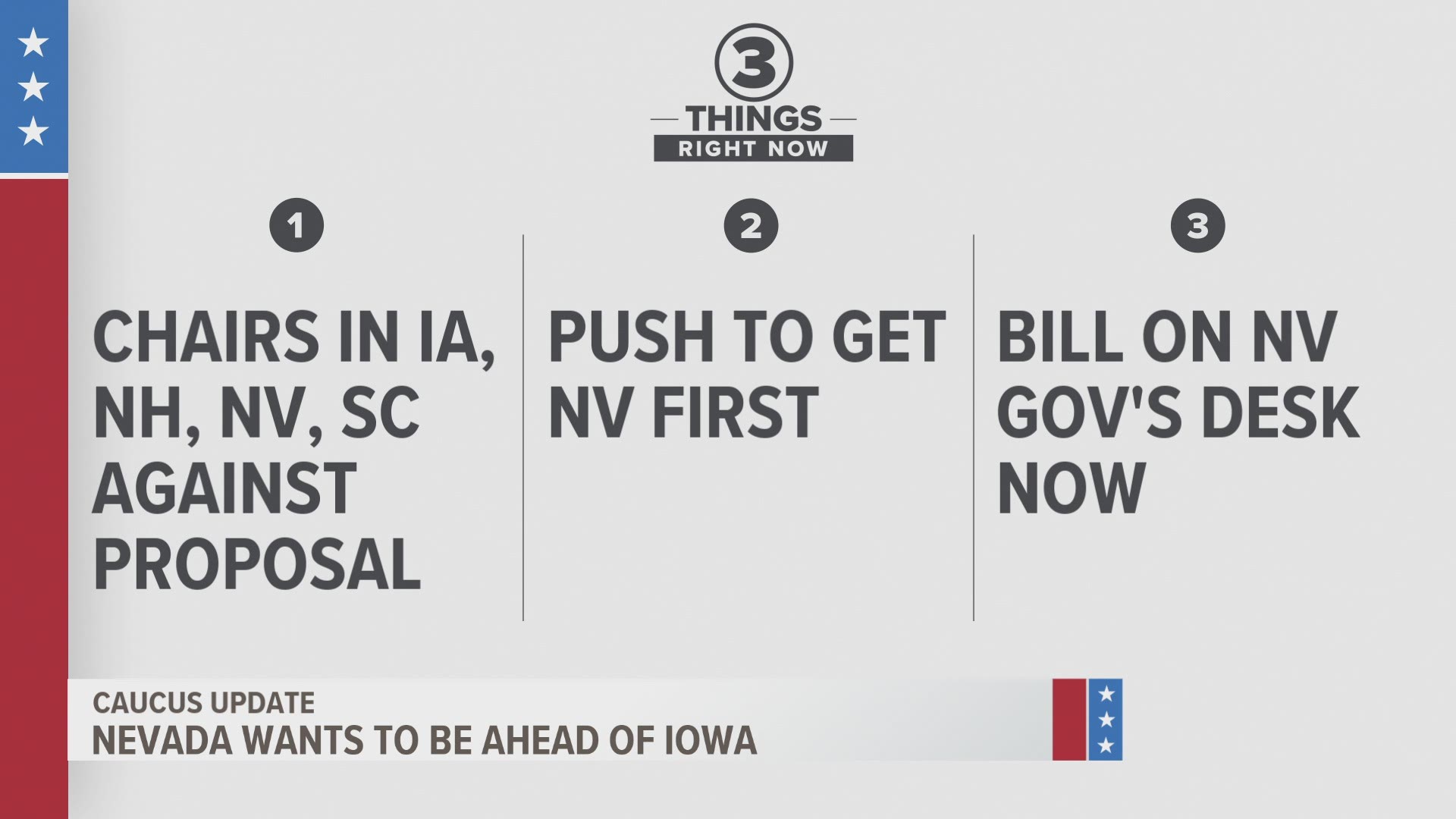 Which state will have the first presidential primary in 2024? cbs19.tv