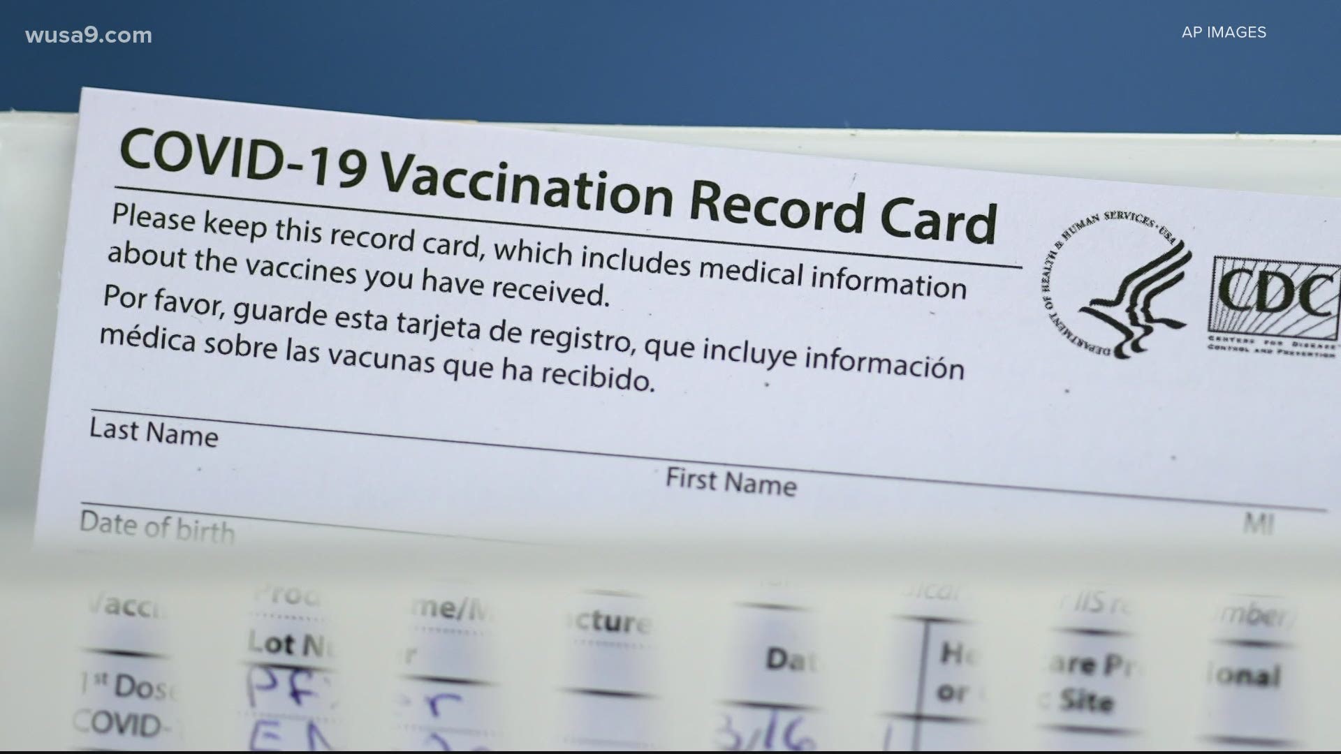 Some social media posts claim that vaccine cards are HIPAA protected documents. Experts say this claim is false.