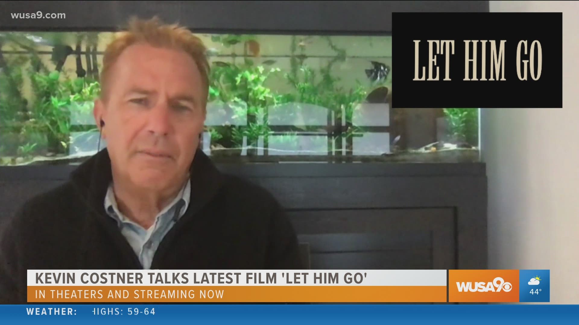 Academy Award winning actor, Kevin Costner discusses his new movie, 'Let Him Go', and we see how he and his family has handled the pandemic.