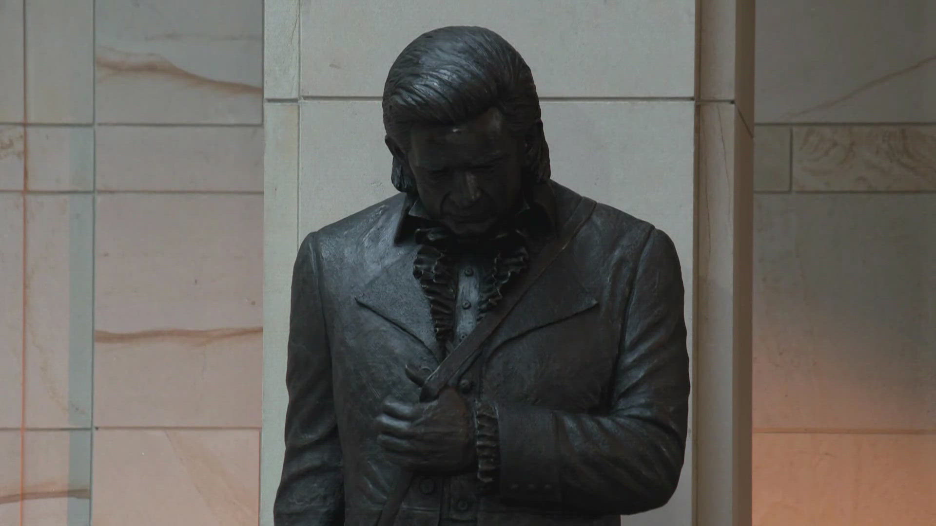 The brand new bronze piece was put together by the National Statuary Hall Steering Committee and the Arkansas Capitol Arts and Grounds Commission.