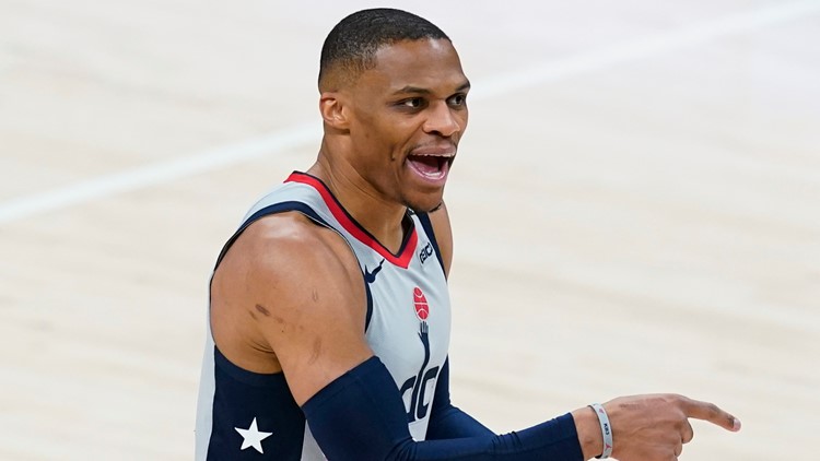Report: Wizards point guard Russell Westbrook traded to the Lakers after one season in Washington
