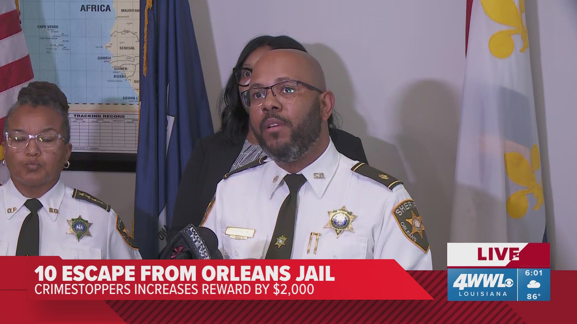 The Sheriff's Office said the breach was enabled by defective cell locks, a blind spot in security cameras and possibly help from inside the jail.