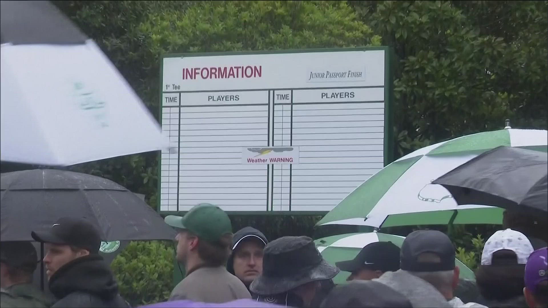 tv coverage of masters today