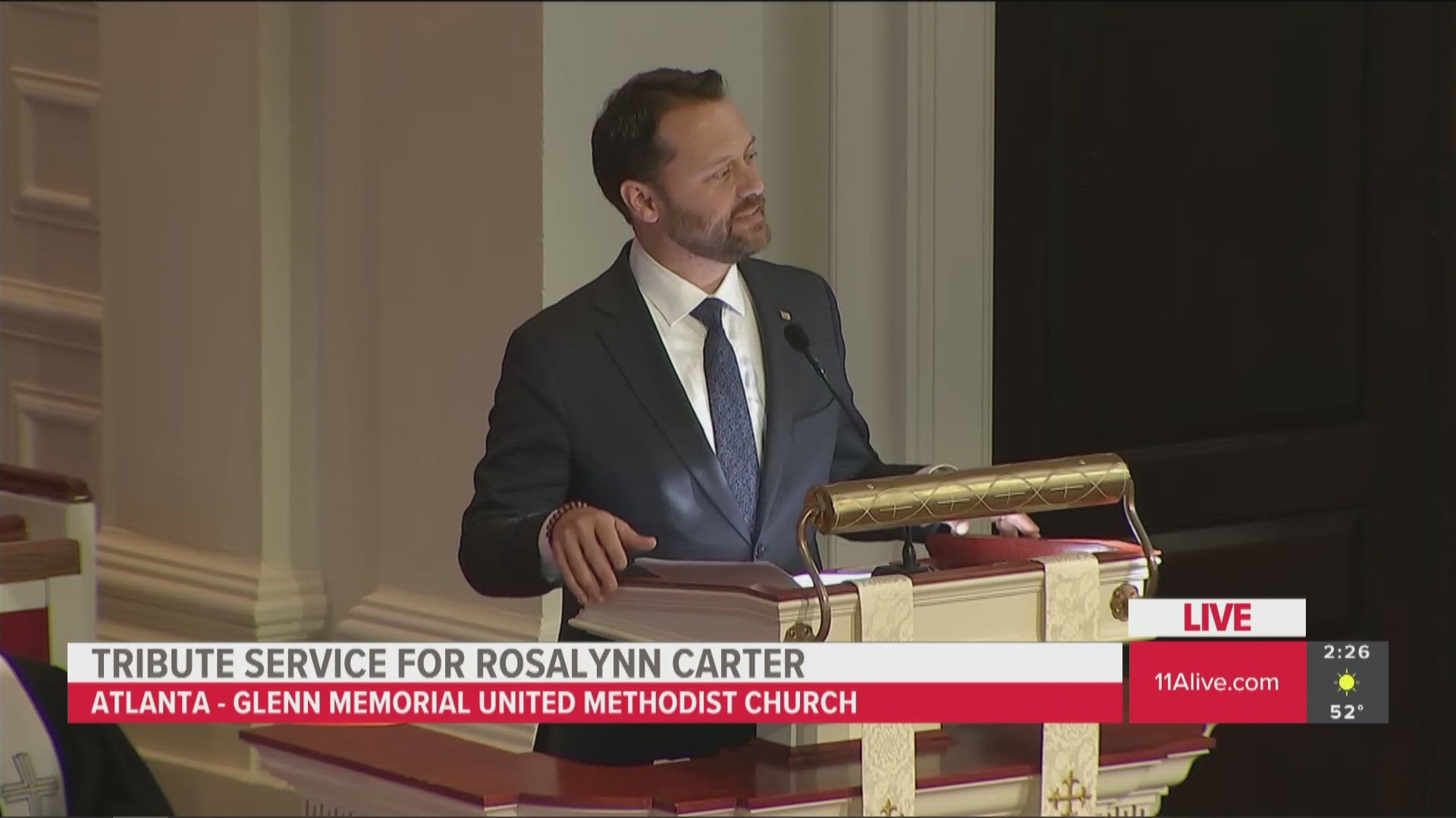 Calling her down to earth, her grandson humorously shared how Rosalynn Carter was a 'cool grandmother.'